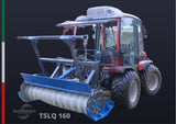 TSLQ 160 Forestry. Tractor 70-100 HP - Euro-Mulchers
